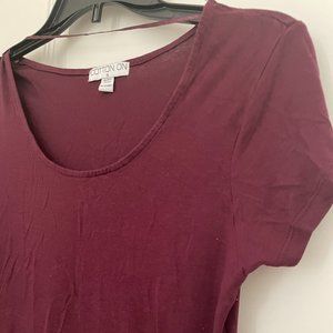 Cotton On Peplum Shirt